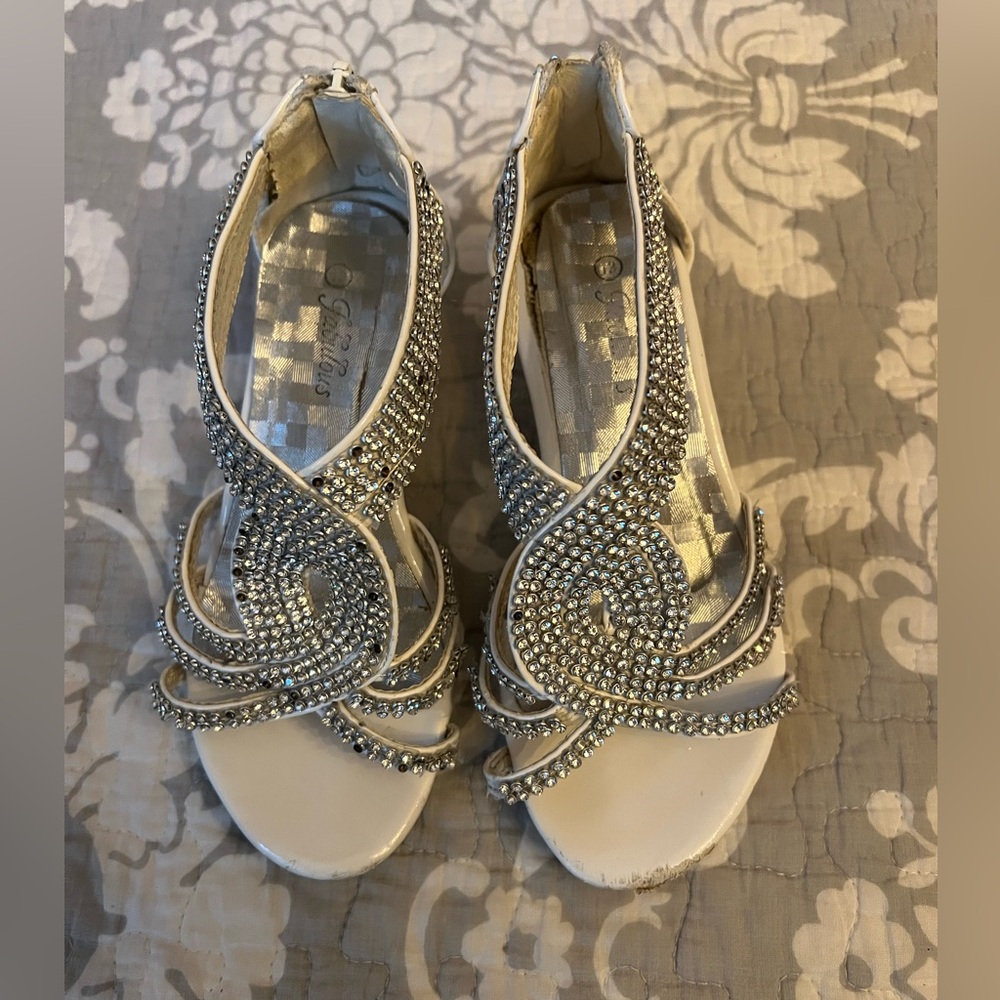 Girls pageant shoes